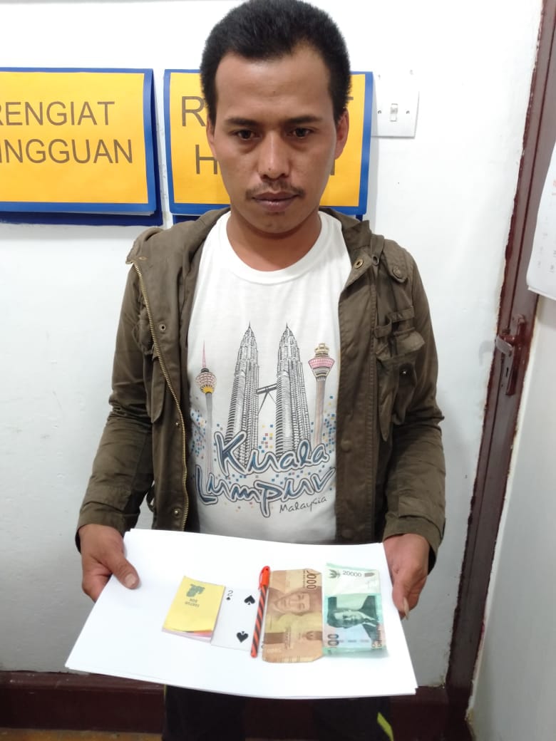 Polisi Gencar Operasi Judi, Barus Susul Rekannya di Sel
