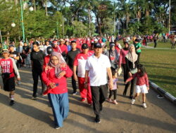 Ikut CFD, Wali Kota Berbaur dengan Ribuan Warga Medan