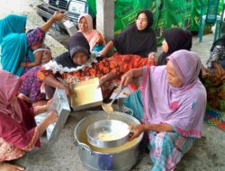 Berdayakan Ibu-ibu, Pemdes Pante Perak Gelar Pelatihan Pengolahan Singkong dan Tongkol