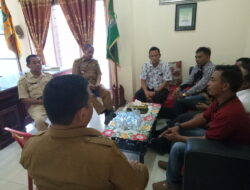 Camat Terima Silaturahmi dan Koordinasi PPK Kecamatan Pulo Bandring