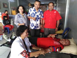 Bekerjasama dengan PMI, PKPI Karo Donor Darah