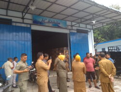 Belum Kantongi Izin, Satpol PP Hentikan Paksa Operasional Perusahaan Ie Dikila