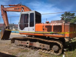 Tidak Kantongi Izin Galian C, Polres Abdya Amankan Satu Excavator