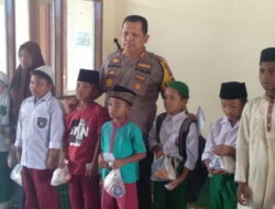 Beri Santunan ke Anak Yatim, AKBP Ikhwan Lubis: Diharapkan Membawa Berkah