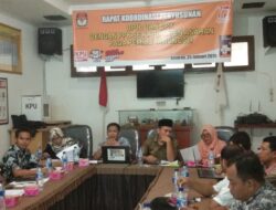 Bahas DPTb dan DPK, KPU Asahan Gelar Rakor Bersama PPK