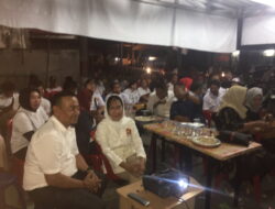 DPC Gerindra Medan Nobar Debat Capres