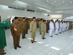 Sofyan Dilantik Jadi Kadisdik Asahan Bersama 30 Pejabat Struktural
