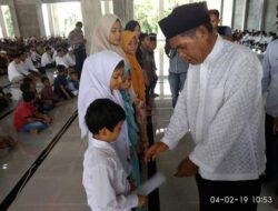 Di Peringatan Maulid Nabi, Bupati Sebut Masjid Agung Abdya Selesai Tahun Ini