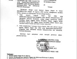 Ganti Sekretaris Bawaslu, Tiga Bupati di Sumut Tak Patuhi Surat Mendagri