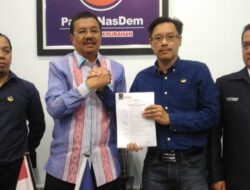 Iskandar ST Ketua Defenitif Partai Nasdem Sumu