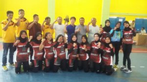 Tim Bola Voli Putra Labuhanbatu Menang 3-2 dari Deli Serdang