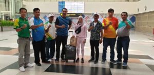 KONI Asahan Beri Penali Kasih Atlet Nasional Agustina M Manik