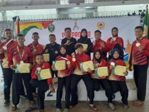 Pencak Silat Asahan Lampui Target Emas di Porprovsu 2019