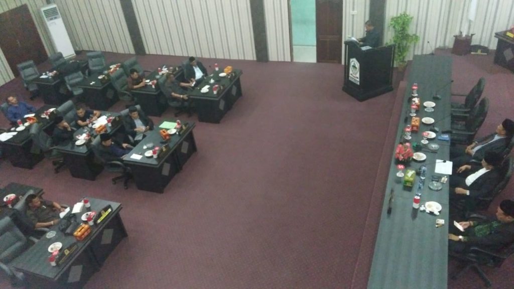 Banggar Laporkan, Realisasi Belanja Perubahan APBK Aceh Singkil Rp919 Miliar Lebih