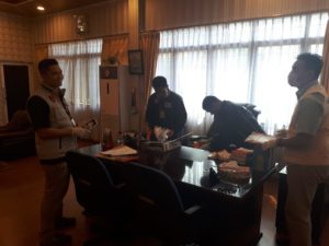 Dugaan Korupsi Rp4,7 M   Penyidik Dirkrimsus Poldasu Geledah Kantor Dispora Sumut
