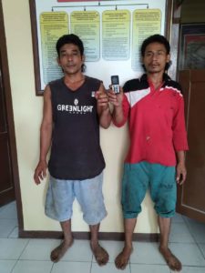 Bawa Narkoba, Dua Sekawan Kompak Masuk Sel