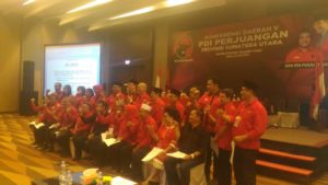 Inilah Susunan Pengurus DPD-PDIP Sumut  Priode 2019-2024