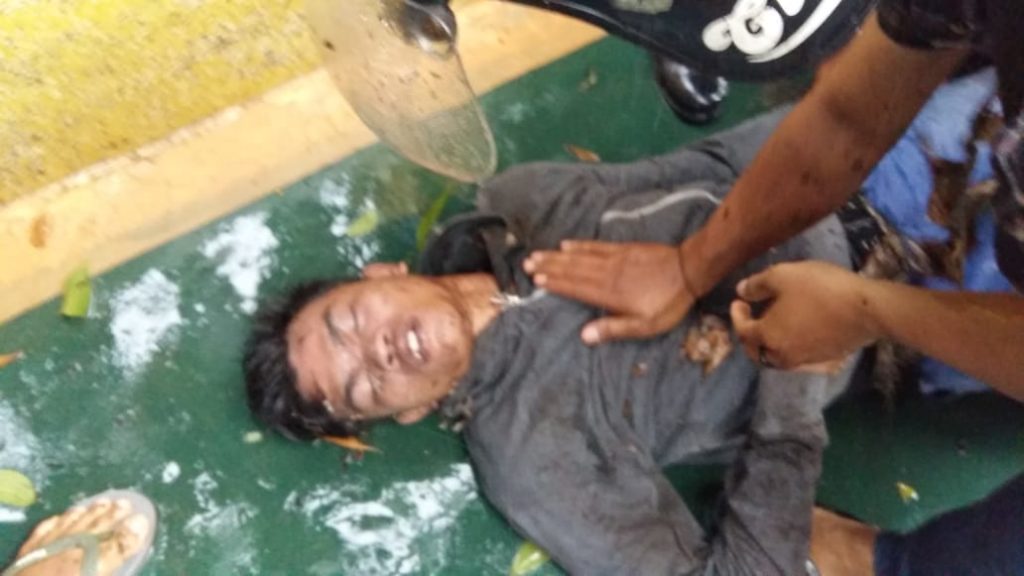 Pohon Tumbang Timpa Pengendara Motor di Medan, Korban Tak Sadarkan Diri