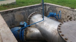 IPAM Sunggal Ganti Butterfly Valve, Distribusi Air Terganggu