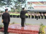 Wakapolres Pelabuhan Belawan Irup  Upacara HUT RI ke 74
