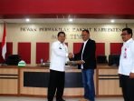Sekda Serahkan RAPB Kabupaten Aceh Timur  tahun 2020