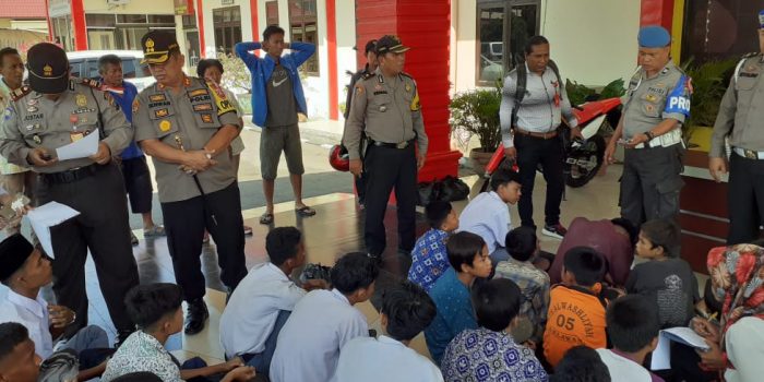 Razia Kasih Sayang Polres Belawan, AKBP Ikhwan: Kita Tak Ingin Anak-anak Nakal