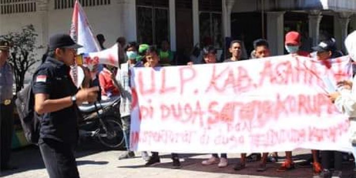 JK3 Demo Proyek Hotmix Jalan Rivai