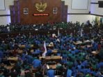 Duduki DPRA Aceh, Mahasiswa Desak Anggota Dewan Isi Petisi Tolak Sejumlah RUU