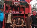 SMKN 1 Kriya Kayu Laguboti Juara Mobil Hias Karnaval Pesona Danau Toba
