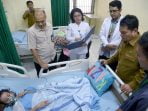 Edy Rahmayadi Utus Kadis Kesehatan,  Pastikan Athifa Peroleh Penanganan Terbaik