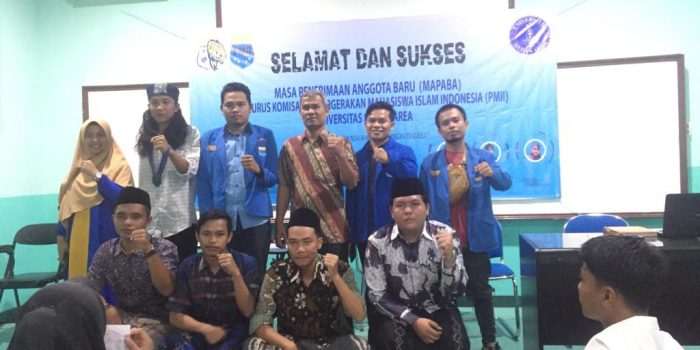 PMII Komisariat UMA Gelar MAPABA