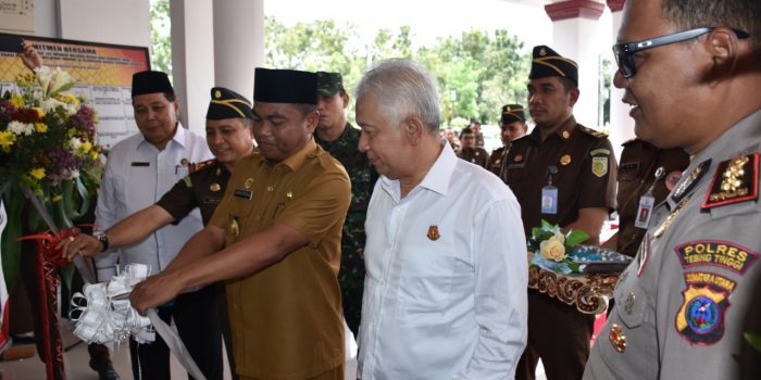 Wabub Dharma Hadir Saat Kejatisu Fachruddin Kunker ke Kejari Sergai