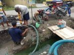 Pipa Transmisi Diameter 400mm Bocor, Pelayanan PDAM Tirtanadi Terganggu