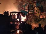 40 Rumah Hangus Terbakar di Jalan S Parman