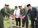 Korem 022/PT  Ziarah Ke Makam Pahlawan Siantar Sambut HUT TNI