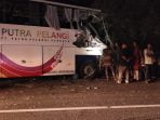 Bus Putra Pelangi Kontra Bus Kurnia, Satu Sopir Meninggal