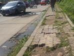 Warga Keluhkan Banyak Jalan dan Trotoar Rusak di Kabanjahe