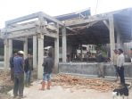 Berbiaya Rp567 juta, Bangunan Jambur di Desa Ndokum Siroga Pakai Kayu Bekas?