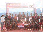 Yonif 8 Marinir Harimau Putih, Raih Juara 1 di Event Dragon Boat Samosir