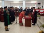 Pimpinan Definitif DPRD Karo Resmi Dilantik