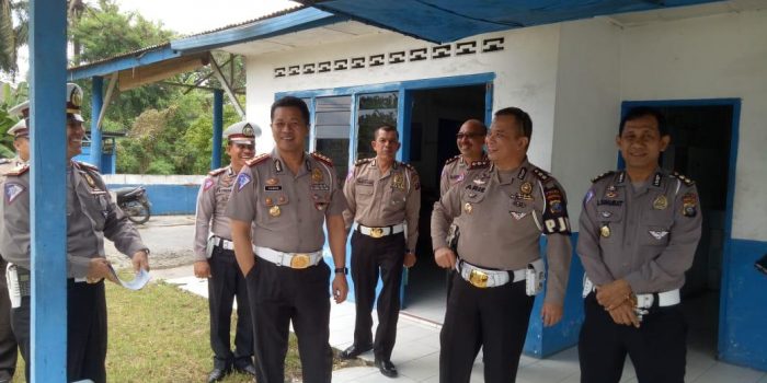 Ditlantas Poldasu Pantau Arus Mudik dan Jalur Wisata