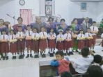 Momen Perayaan Pra Natal SD Negeri 17282 Simarompuompu Menabur Kasih Menuai Suka Cita