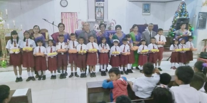 Momen Perayaan Pra Natal SD Negeri 17282 Simarompuompu Menabur Kasih Menuai Suka Cita