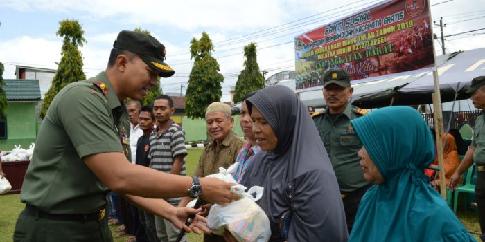Hari Juang TNI AD 2019, Prajurit Kodim 0212/TS Donorkan Darah