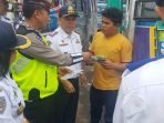 Jelang Natal dan Tahun Baru Dishub Karo Gelar Ramp Cek Bus Umum