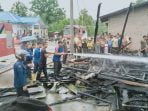 Satu Unit Rumah Papan Terbakar di Sipahutar
