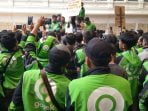 Ratusan Mitra di Medan Demo Tuding Gojek Atur Prioritas Orderan
