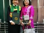 Lulus S2, Rektor USU Wisuda Terkelin Brahmana