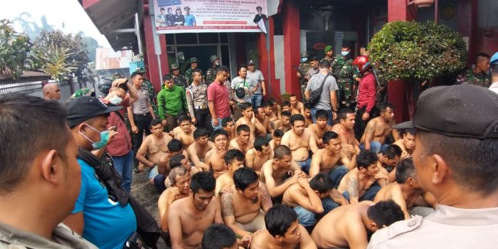 Kapolda Sebut Kerusuhan Rutan Klas II Kabanjahe Karena Over Kapasitas
