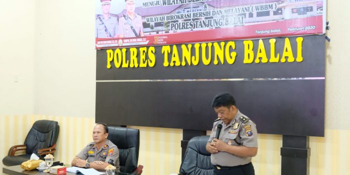 Polres Tanjungbalai Sosialisasi Menuju WBK dan WBBM